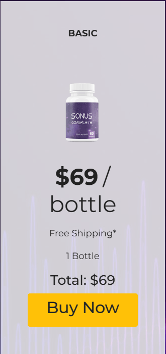 Sonus Complete 1 bottle