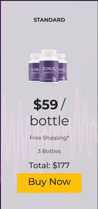 Sonus Complete 3 bottles