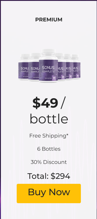 Sonus Complete 6 bottles
