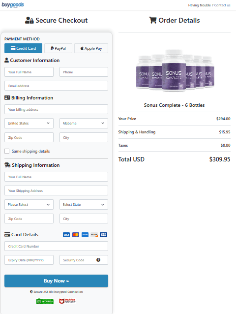Sonus Complete-Secure-Checkout